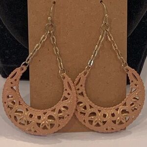 💐5/25 chain dangle copper color statement